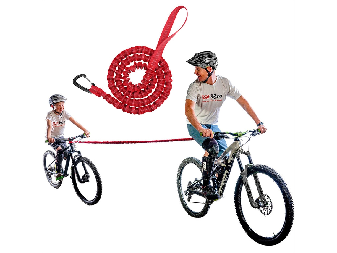 Cuerda de tracción para bicicleta de montaña al aire libre, para padres e hijos, cuerda de remolque para salto elástico, correa para perros y mascotas, vayotoy