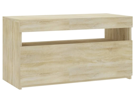 Mueble de TV VIDAXL Marrón Madera contrachapada (75x35x40 cm)