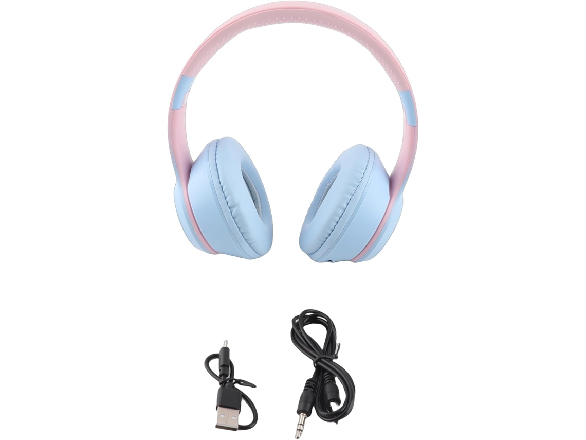 Auriculares Modernos Con Micrófono Y Elegantes Luces Led Para Jugar Y Escuchar Música.