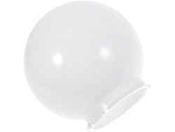 Globo Redondo De Plástico Para Alumbrado Público, Cubierta Para Aplique De Pared Exterior, Montaje Con Clip, Para Patio.