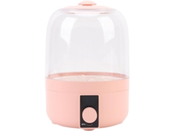 Mini lavadora automática portátil inalámbrica con esterilización, luz azul, Sfushos (rosa)