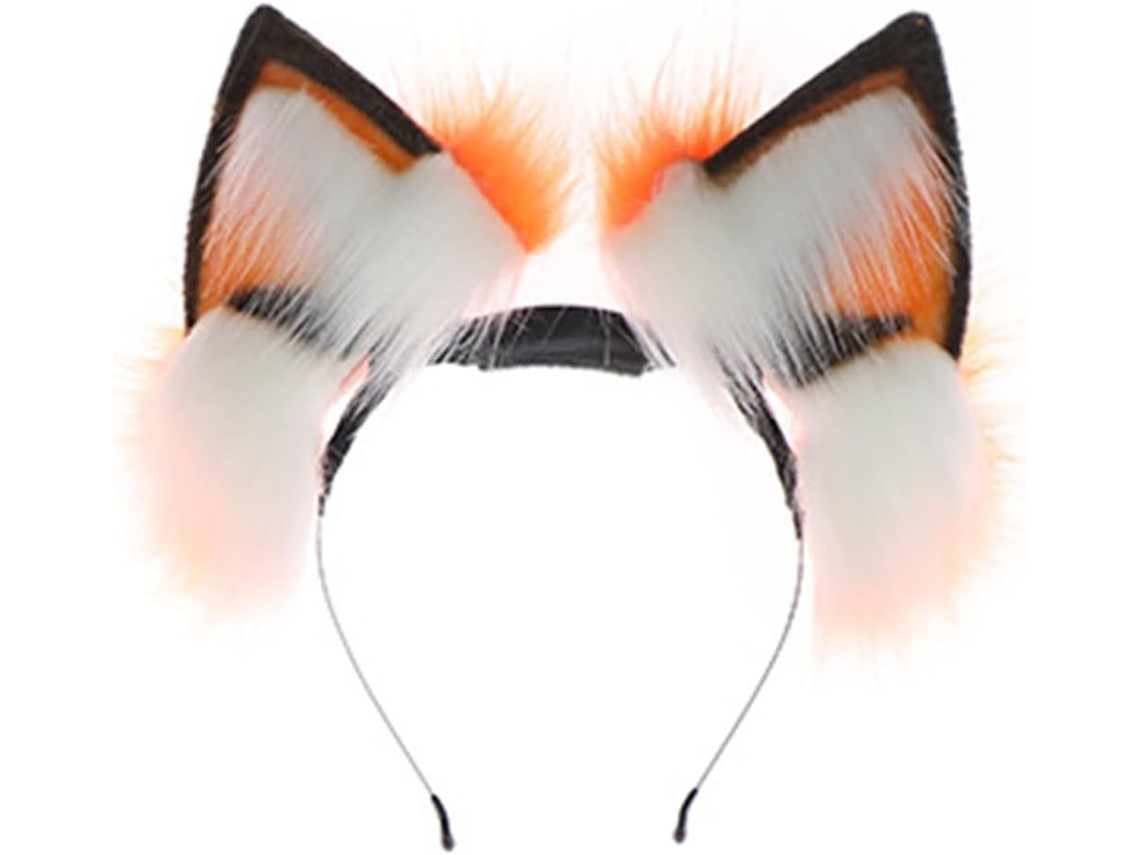 Diadema De Peluche Con Orejas De Animal Y Control Remoto - Accesorio De Cosplay Recargable