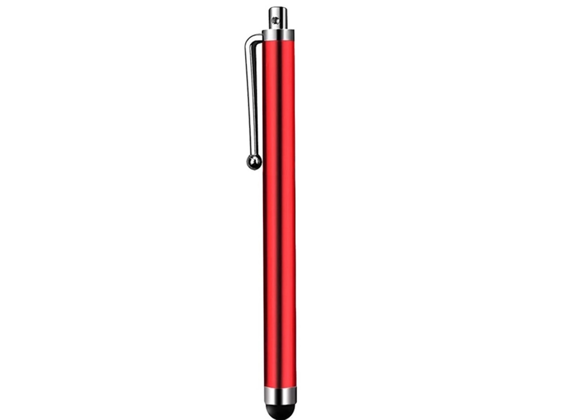ILIKE Ps1 Lápiz óptico de pantalla capacitiva universal 10 5 cm para teléfono inteligente y tableta Pc rojo