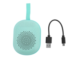 Altavoz inalámbrico portátil con 2 métodos de conexión, IPX4, resistente al agua, RGB, pequeño altavoz inalámbrico con cordón Chennnls