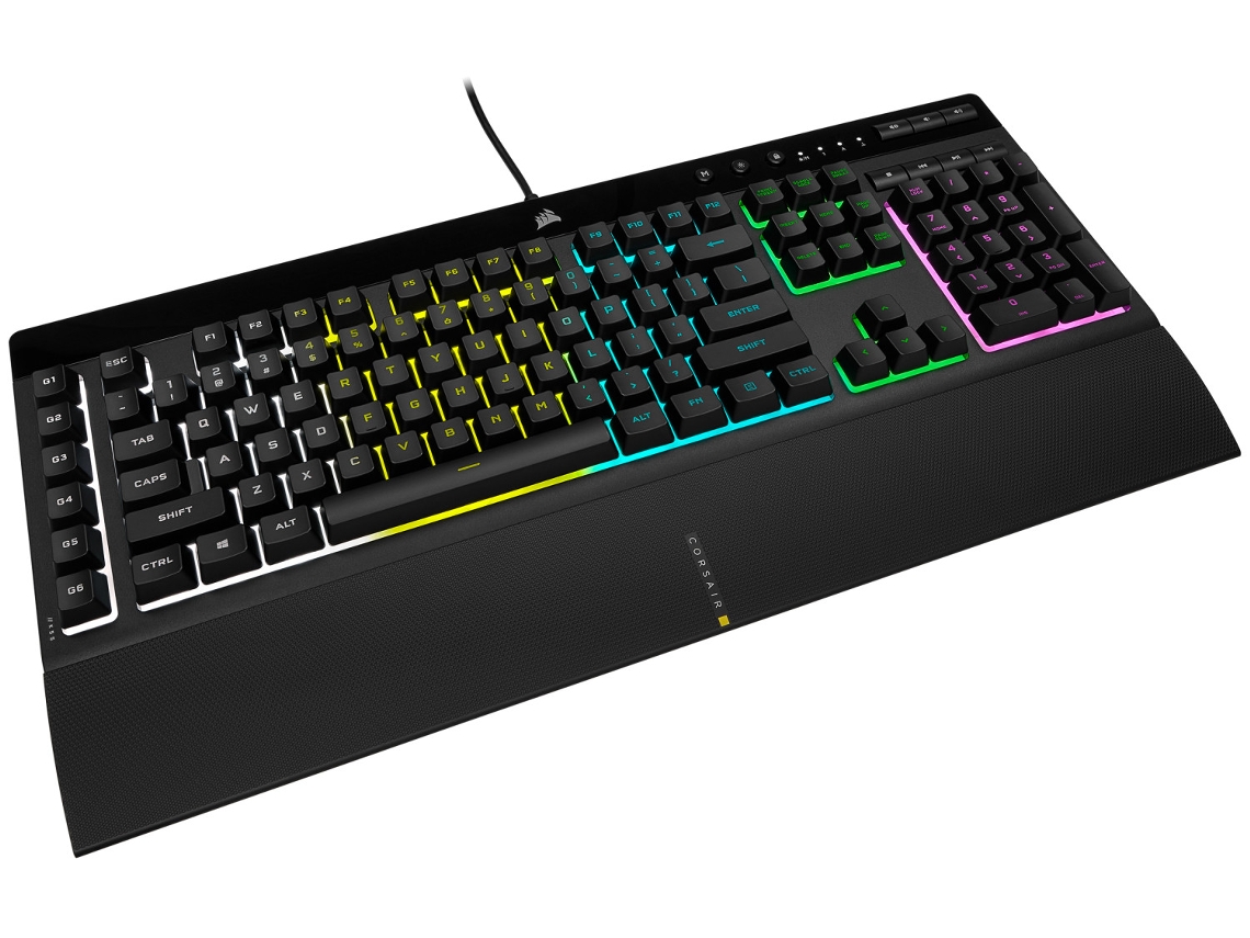 Corsair 4-1 Gaming Bundle teclado Ratón incluido Juego USB QWERTY Italiano Negro