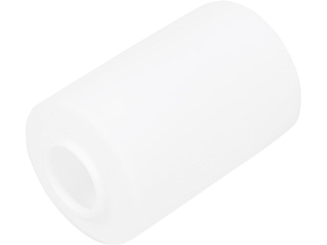 Cubierta De Lámpara De Mesita De Noche De Cristal Blanco, Versátil Y Ligera. Accesorio De Iluminación Adaptable.