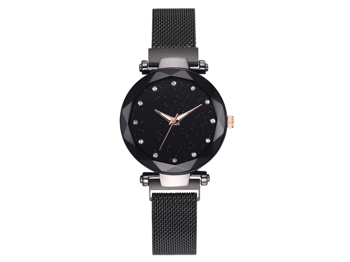 Reloj De Pulsera Sencillo De Aleación Para Mujer Con Esfera Redonda, Movimiento De Cuarzo Analógico, Color Plateado.