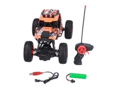 2026 Coche Rc De Control Remoto Recargable 1/20 Crawler Para Carreteras Irregulares Interior Y Exterior Naranja