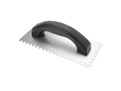 Llana Dentada Profesional Para Mortero Y Revestimientos Con Mango Ergonómico