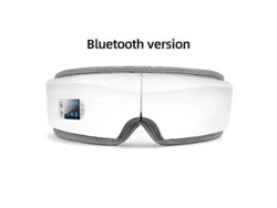 Gafas masajeadoras de ojos eléctricas plegables con calefacción, compresa caliente y máscara de ojos inteligente, recargables a través de Bluetooth.