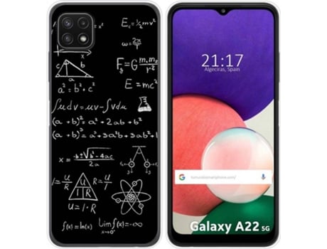 Carcasa Samsung Galaxy A22 5G TUMUNDOSMARTPHONE Formulas Multicolor