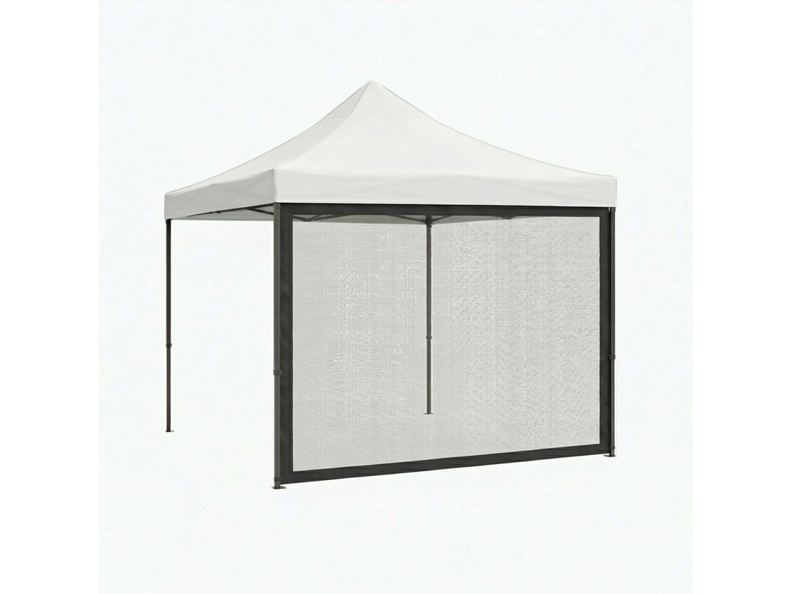 Mosquitera De 300x200h Cm Para Cenador De Jardín Negro