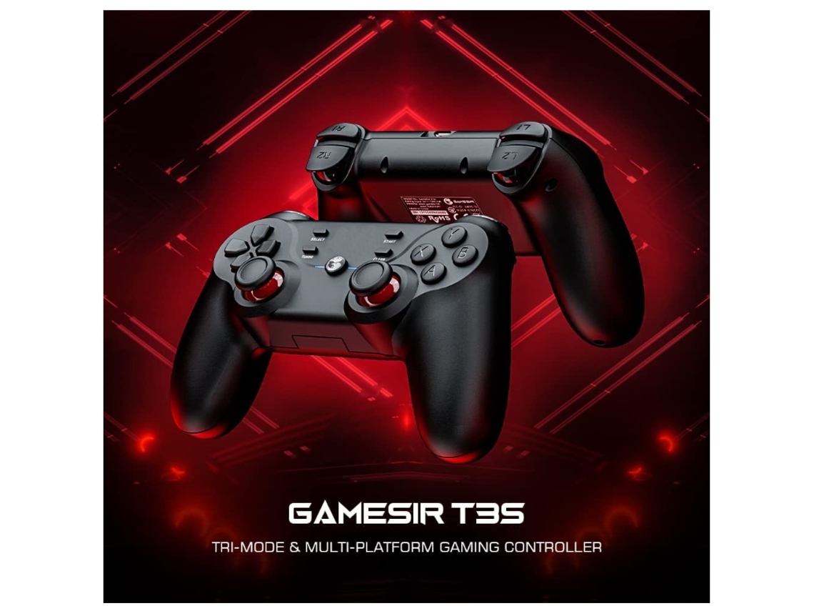 Controlador inalámbrico para Windows Pc/Ios Android Phone/Tablet controlador de juegos Bluetooth para mando de juegos móvil con vibración ajustable P YIZHOOD