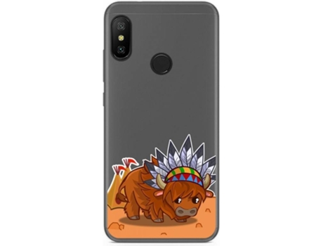 Carcasa Xiaomi Mi A2 Lite TUMUNDOSMARTPHONE Búfalo Multicolor