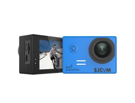Action Cam SLOWMOOSE Impermeable Wi-Fi 4K 24Fps/2K 30 Fps Azul