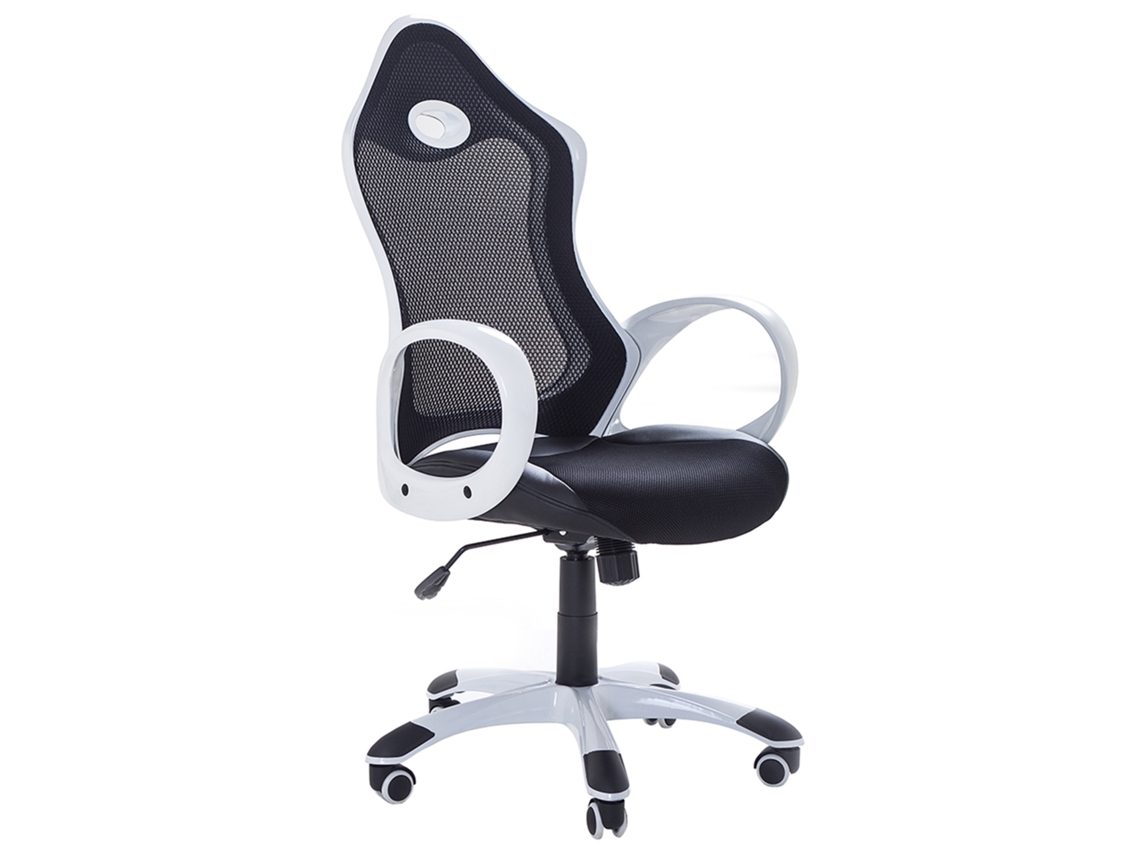 Silla de Escritorio Ejecutiva Negro (Poliéster)