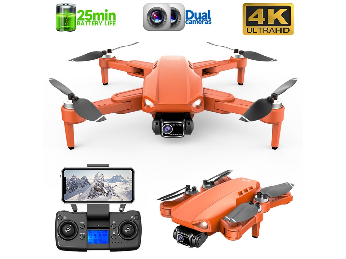 L900Pro Drone4K - Duración de la batería: 25 min - Naranja