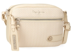 Pepe Jeans Bolso Bandolera Sprig Piel Sintética Beige
