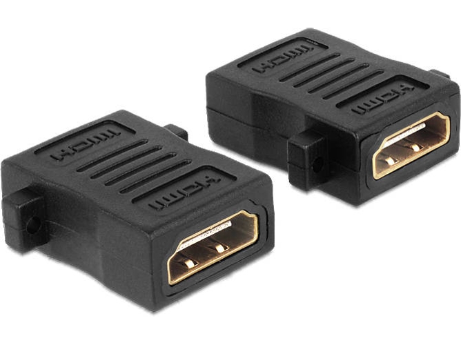 Adaptador HDMI DELOCK (Negro)