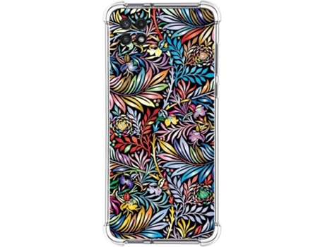 Carcasa Samsung Galaxy A22 5G TUMUNDOSMARTPHONE Dibujos Antigolpes Flores 04 Multicolor