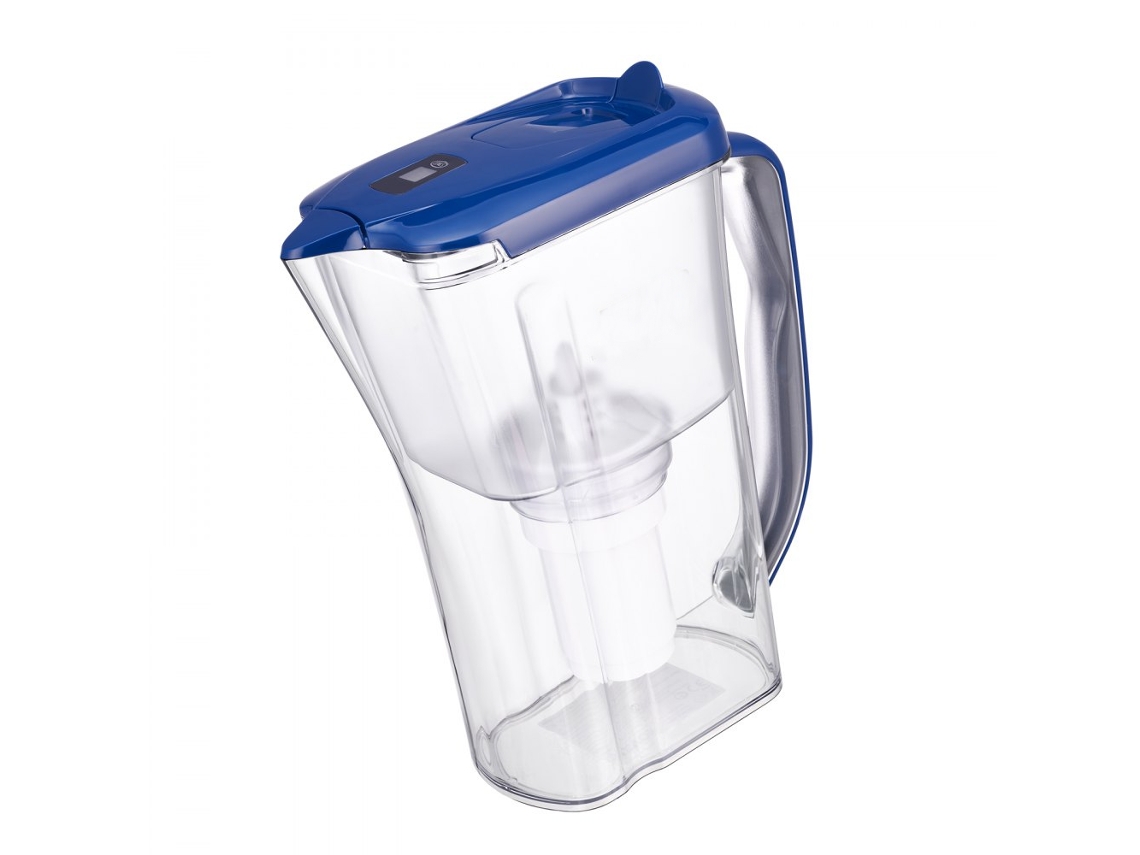 Jarra de vidrio con filtro de agua de 150L, temporizador y diseño para refrigerador Tekmaquinas