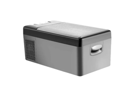 Refrigerador portátil, rango de enfriamiento de 20 °C a 10 °C, operación de doble voltaje, 15 L OEM