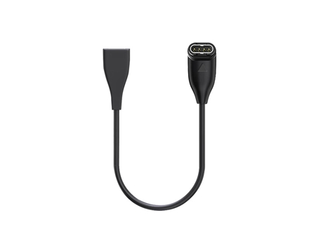 Cable de carga para reloj Garmin, codo lateral hembra USB-C/tipo-C