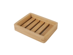Jabonera de bambú, material creativo de bambú natural, segura, resistente y duradera para baño, ducha y fregadero de cocina.