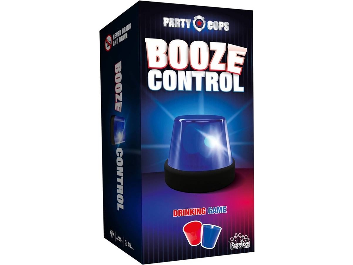 Juego de cartas CREATIVE TOYS Booze control (Edad Mínima Recomendada:18 Años)