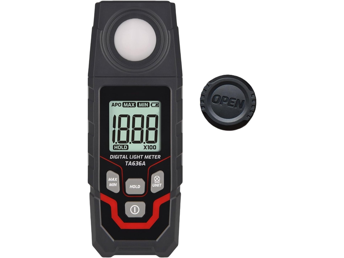 Medidor De Luz Lcd Para Un Análisis Eficiente De La Luz En Fotografía Y Aplicaciones.