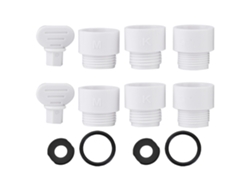Adaptador De Ducha Japonés Kmg, Conector Abs, Rosca G1/2, Accesorio De Baño