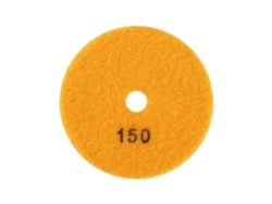 Disco de polimento diamantado úmido de 100 mm (4") para granito, mármore e pedra (grão 150)