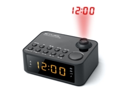Radio Despertador MUSE M-178 P (Negro - Digital - FM/MW - Corriente - Alarma Doble - Función Snooze) — Digital