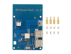 Placa De Expansión De Alimentación De Litio Con Doble Salida Usb Para Raspberry Pi3