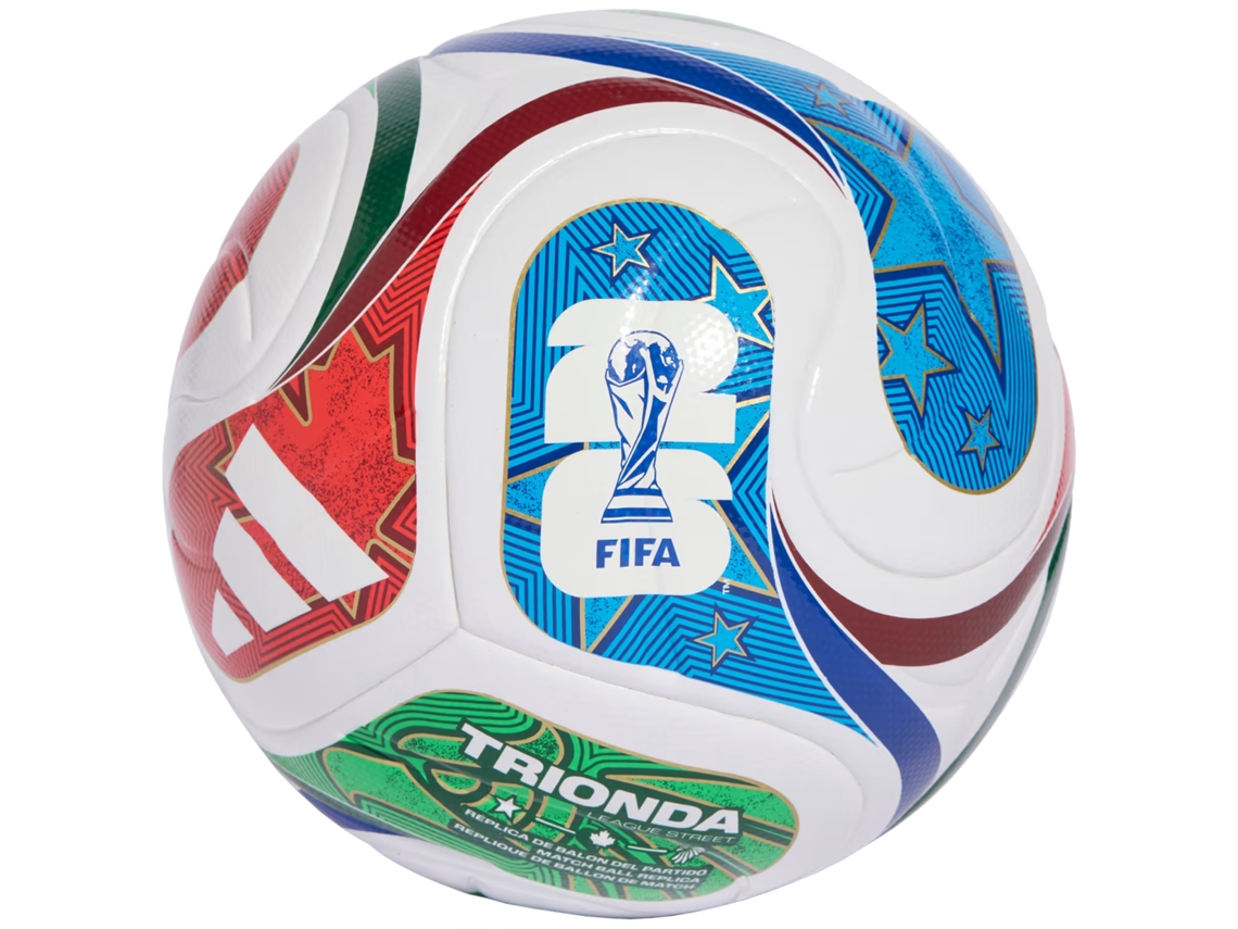 Balón Adidas FIFA Copa Mundial 26 Trionda League J290 JD8168, Unisex, Balones de fútbol ADIDAS (Blanco 4 EU)