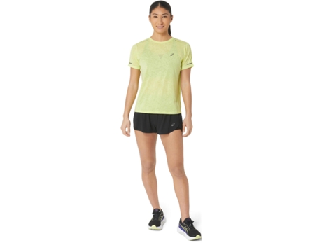 Pantalones Cortos de Mujer ASICS Metarun Split Negro (S)