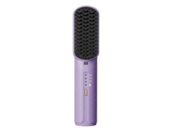 Cepillo alisador de cabello portátil Yunzii, cepillo alisador de cabello inalámbrico, plancha de cabello recargable