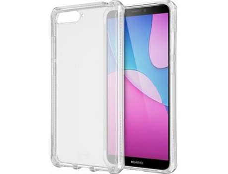 Funda para Huawei Y6 2018, Y6 ITSKINS Plástico Transparente