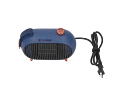 Calefactor De Mesa Cerámico Ptc Pequeño De 900 W Con 3 Niveles De Calefacción, Calentamiento Rápido Y Silencioso, Color Azul.