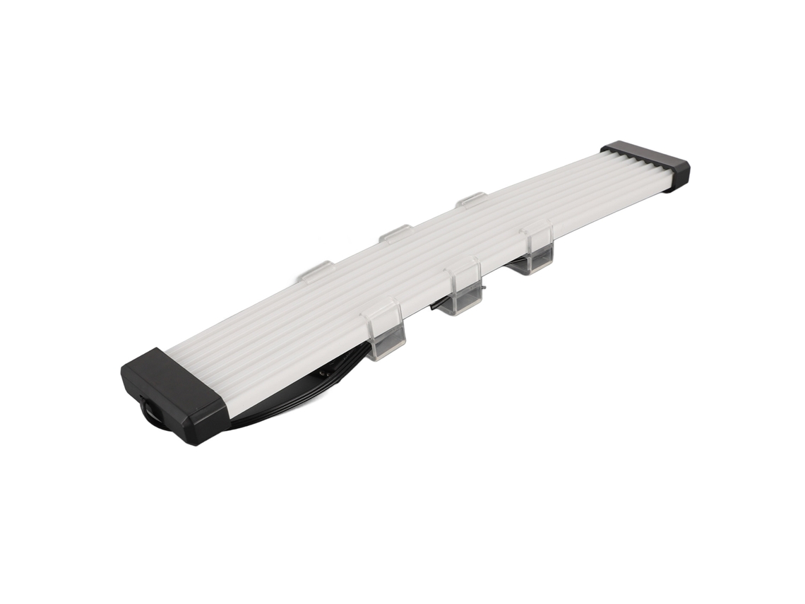 Cable De Placa Base Argb 5v 3 Pines De Silicona Extensión De Alimentación Sync Para Gpu Cpu X8 Plano