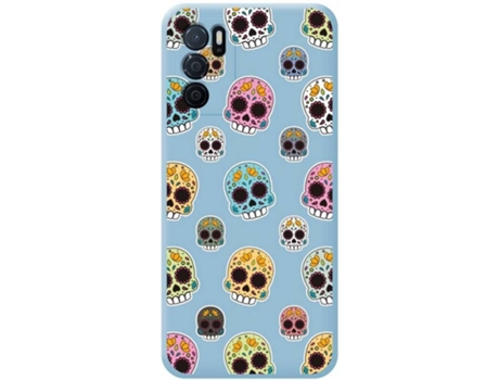 Carcasa Oppo A16 / A16s TUMUNDOSMARTPHONE Catrina Azul