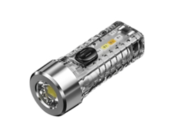 Linterna Linterna Usb Pequeña Linterna Led Roja Azul para Juegos de Aventura 5 Brillo 3 Brillo 3 Flashes Especiales Blanco YEMAESRE