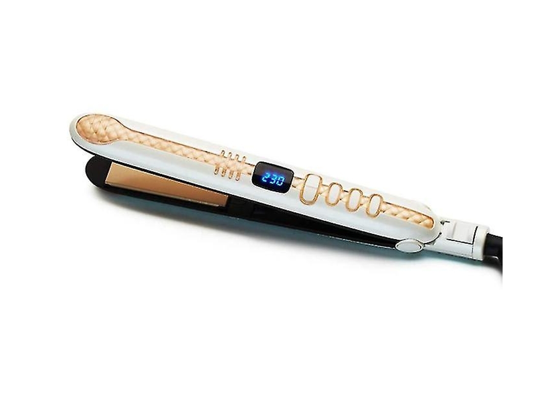 YEMAESRE Plancha y Rizador de Cabello de Doble Uso Apagado Automático con Temperatura Constante en Casa