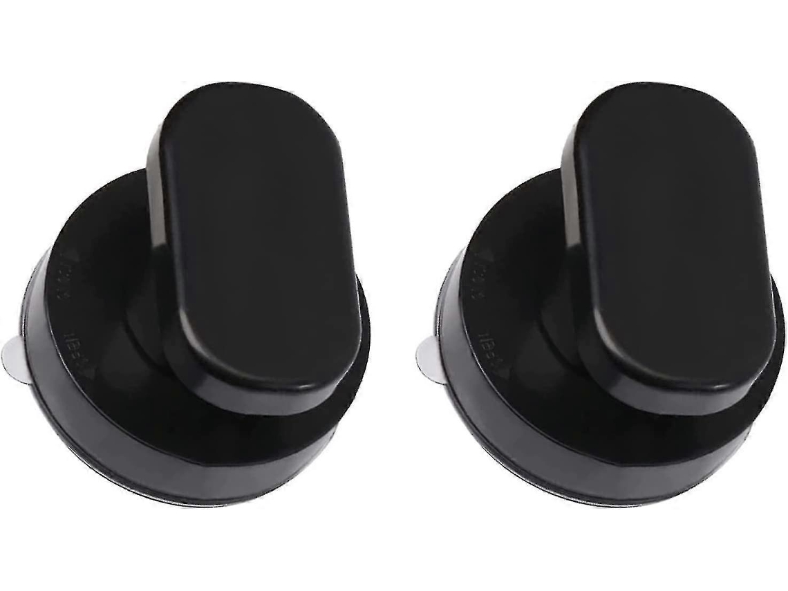 manijas de ventosa para puerta, manija de ventosa negra, aptas para gabinetes y vidrio