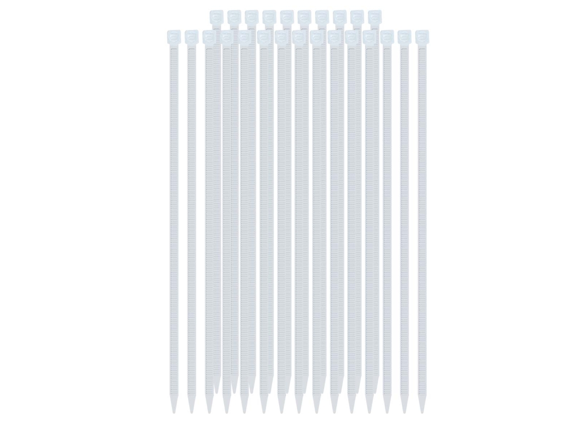 Bridas Autoblocantes De 3,6 × 300 Mm, 25 Piezas De Nailon