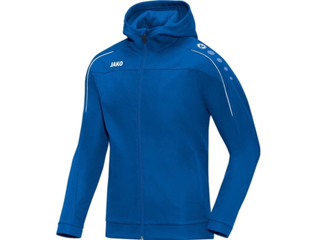 Chaqueta con Capucha para Niños JAKO Classico (Azul Royal - 11/12 Años )