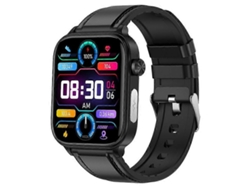 Reloj inteligente ET570 con llamadas Bluetooth, ECG, temperatura corporal, frecuencia cardíaca, presión arterial y modos multideporte. Ly Ebike