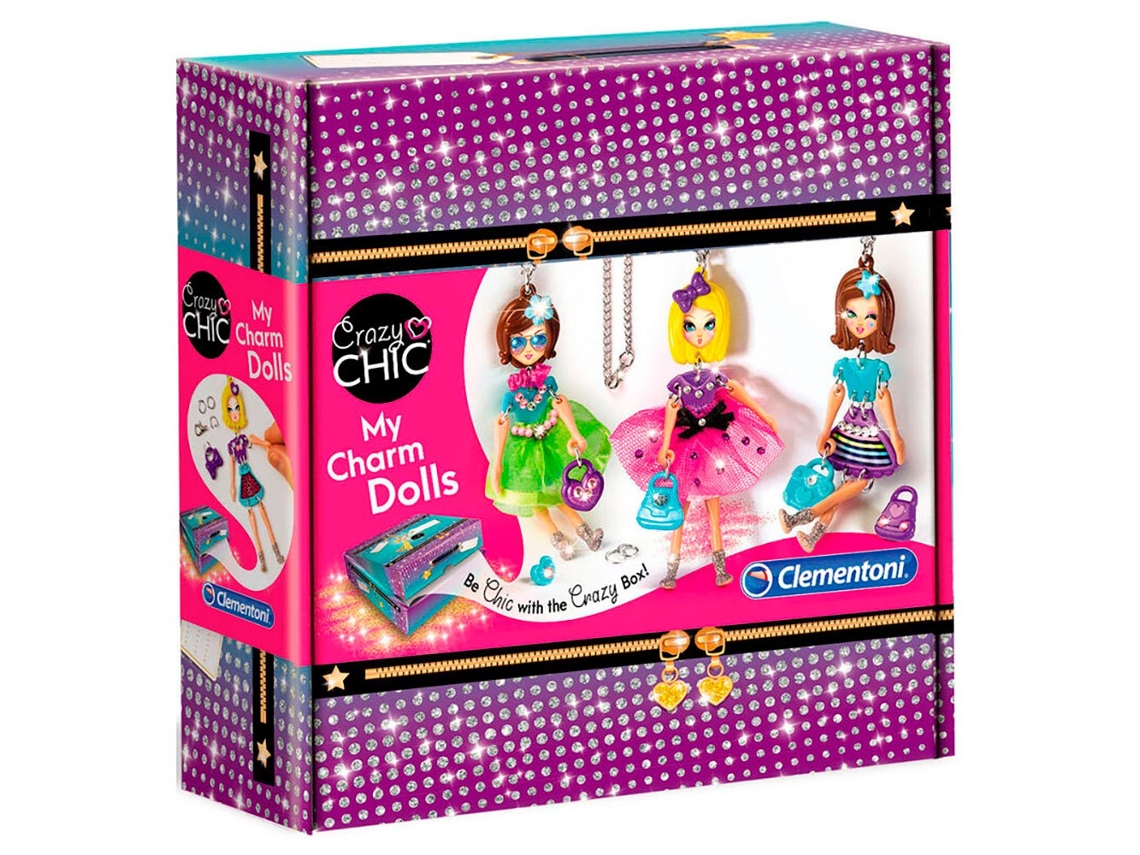 Bisutería CLEMENTONI Bonecos de criação crazy chic
