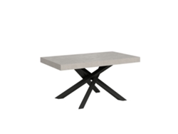 Mesa extensible 160/420x90 cm Volantis Cashmere Patas Antracita Itamoby