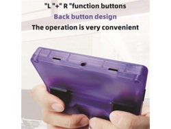 Consola De Videojuegos Portátil Retro R39s, Sistema Linux, Pantalla Ips De 4 Pulgadas, Reproductor De Videojuegos Psp Portátil De Bolsillo De 64 Gb,